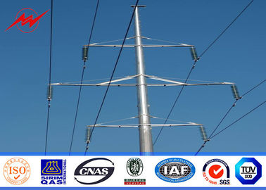 Trung Quốc 15M Octagonal Electric Insulators Distribution Poles For 132KV Electrical Power nhà cung cấp