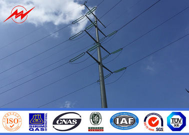 Trung Quốc NGCP 6MM 30FT Steel Utility Pole for 69KV Power Distribution with Bitumen nhà cung cấp