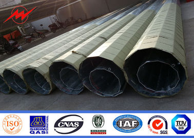 Trung Quốc 8Ft Slip Joint Q235 Các cột điện tiện ích, cột điện thép mạ kẽm nhà cung cấp