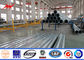 12m Q345 Bitumen Electrical Power Pole , Polygonal Steel Transmission Pole nhà cung cấp