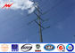 NGCP 6MM 30FT Steel Utility Pole for 69KV Power Distribution with Bitumen nhà cung cấp