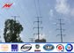 High Mast Steel Utility Pole Electric Power Poles 50000m Aluminum Conductor nhà cung cấp