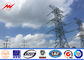 High Mast Steel Utility Pole Electric Power Poles 50000m Aluminum Conductor nhà cung cấp