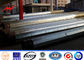 5 mm Thickness Galvanized Steel Power Line Pole With 50 Years Life Time nhà cung cấp