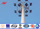High mast light tower mast galvanized steel tubular pole 50 years Lift time nhà cung cấp